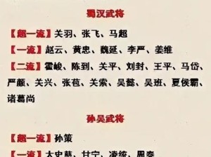 富豪闯三国，武将豪杰群雄逐鹿，谁才是最强角色选择秘籍之王？