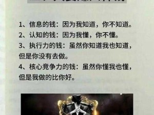 怀旧服盗贼致富秘籍，高效赚钱策略与实践指南