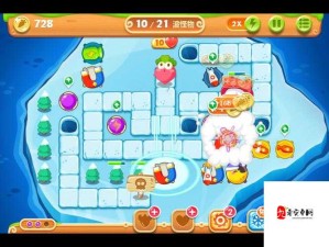 保卫萝卜2第17关攻略，巧妙布局策略 智夺金萝卜秘籍