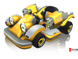 跑跑卡丁车，黑妞氮气疾驰，十度解锁终点新辉煌