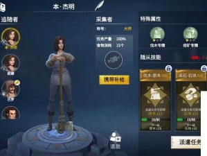 冰原守卫者之雇佣兵，探险战斗中的强大盟友