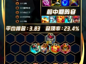 王者模拟战S1赛季当前版本，哪些阵容能稳坐吃鸡强度排行榜前列？