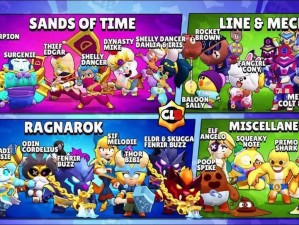 荒野乱斗皮肤演变史揭秘，究竟哪些皮肤最值得入手，你选对了吗？