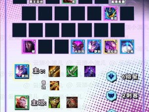 金铲铲之战深度解析，暗星变异阵容的致胜策略揭秘