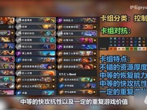 炉石传说顶尖宇宙骑卡组攻略 助你掌控战场制胜