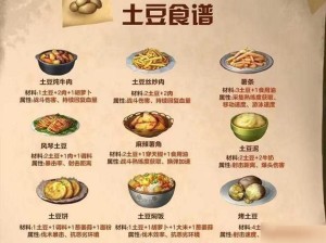 明日之后红杉镇食谱有何深度秘密？美食背后隐藏着什么？