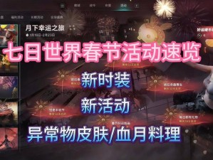 2020永远的7日之都春节福利有哪些？活动资源如何高效管理利用？