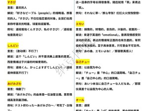 哄冻尼，探索日语网络流行语的奇妙文化之旅