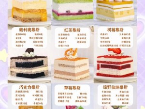 20岁女性究竟钟爱哪款蛋糕？创意蛋糕店独家配方揭秘！