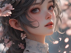 原创插画IMOMOE 樱花网站，带你走进梦幻的二次元世界