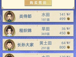 古代人生种田数据大揭秘，如何选择土地才能最大化产量？