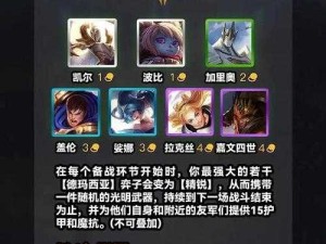 云顶之弈装备合成全攻略 助力玩家战斗实力大提升