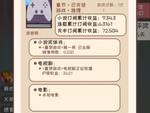 网络小说家模拟开局，精通资源管理 成就写作艺术大师