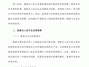 无人领域的差异：机遇与挑战并存