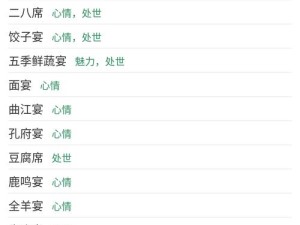 如何在古代人生宴会中成功攻略NPC？喜好一览带你揭秘悬念！