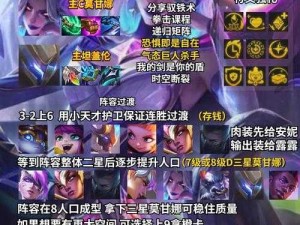 云顶之弈莫甘娜阵容，深度解析资源管理策略与技巧