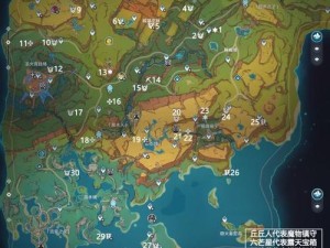 原神云来海资源全收录！爆肝整理隐藏宝箱+稀有鱼类路线