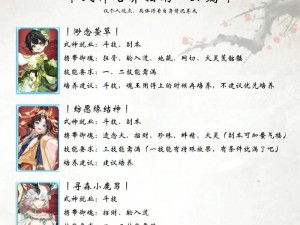阴阳师妖怪屋R式神强度排行及全面管理策略