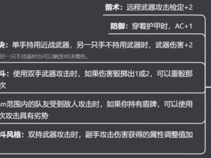 博德之门3怎么双持武器？战士双持武器方法全解析
