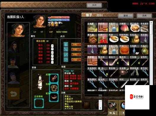 金庸群侠传X，武功秘籍大揭秘，配置表里的江湖奥秘