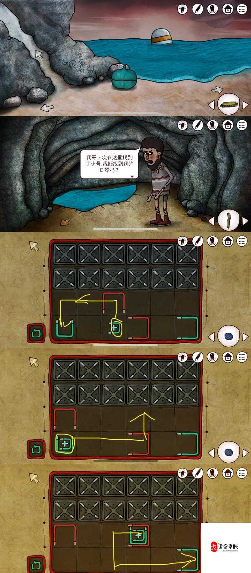 迷失岛1二周目，揭秘神庙密室密码的奇幻之旅