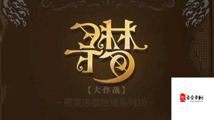 密室逃脱10，全面攻略图解，带你玩转智慧挑战