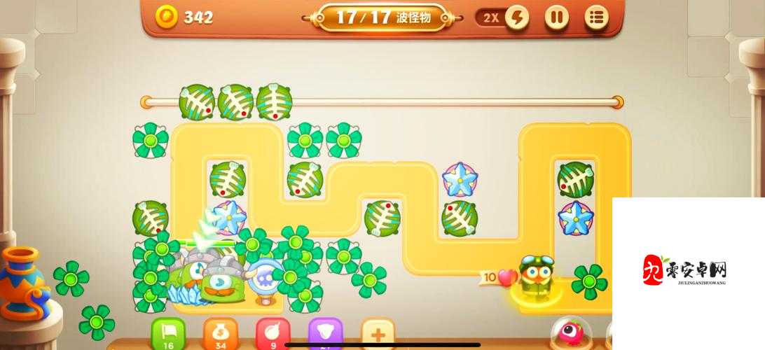 保卫萝卜3公园主题19关攻略，资源管理的艺术