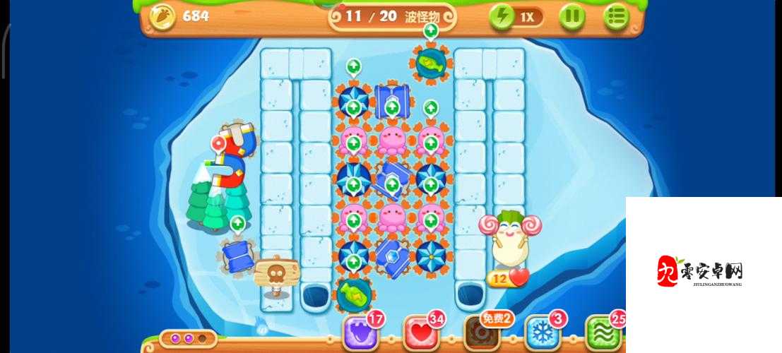 保卫萝卜2第二十二关怎么打才能赢，策略与资源管理详解