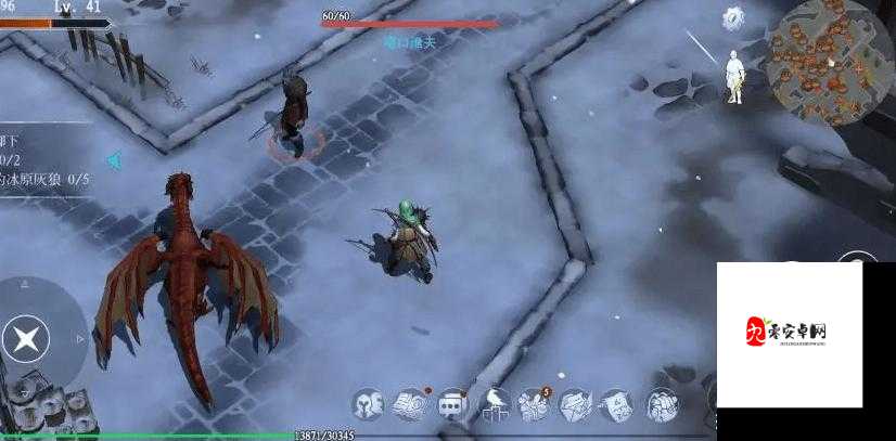 冰原守卫者俄勒兰关隘，挑战与智慧的双重考验