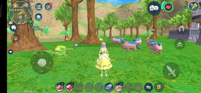 创造与魔法中青青猪的奇妙获取之旅