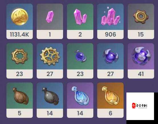 原神迪卢克突破材料一览及其资源管理策略