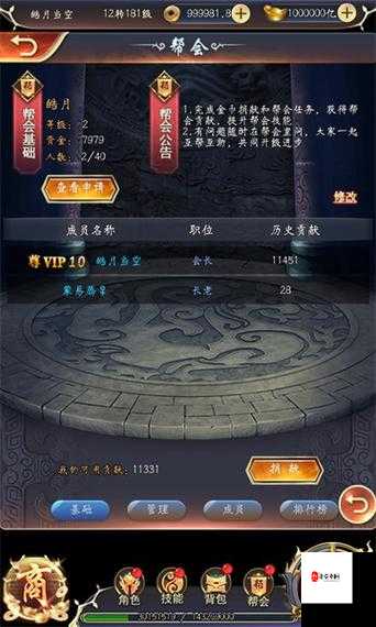 仙魔神域帮会系统怎么玩，深度解析与高效管理策略