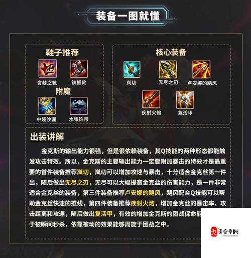 英雄联盟手游金克斯出装全攻略，解锁你的高爆发收割机