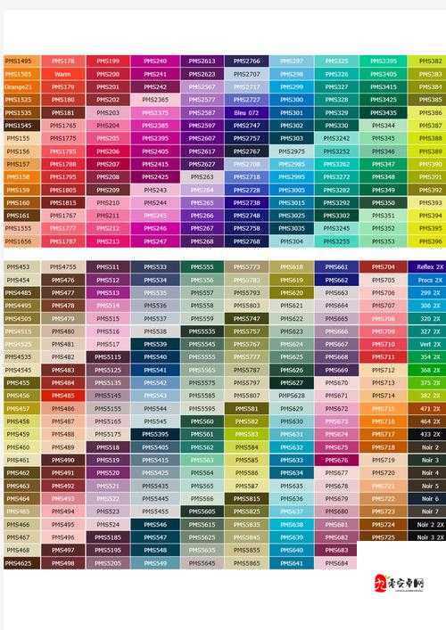 7610c 色卡：独特魅力引领时尚潮流