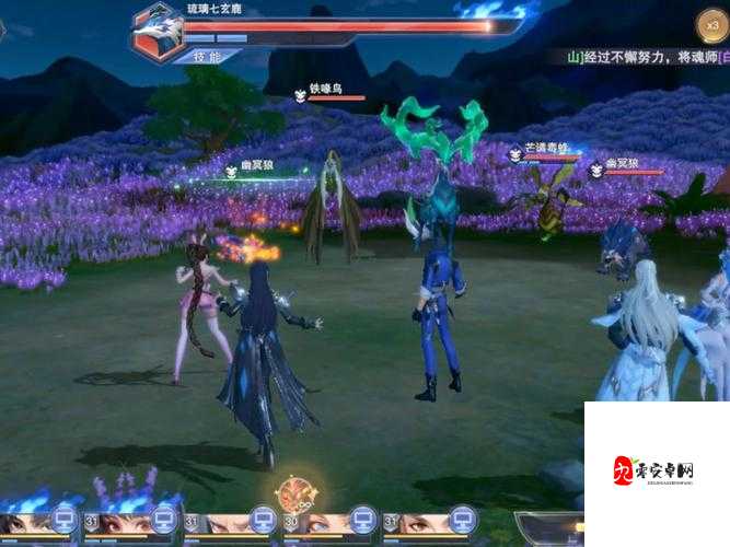 斗罗大陆魂师对决，揭秘琉璃七玄鹿27层打法与阵容搭配