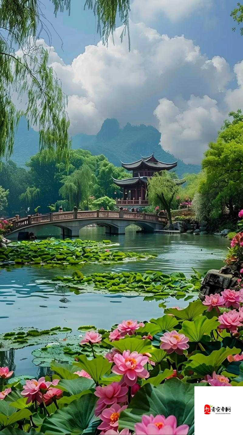 美丽的自然风光之美令人陶醉不已