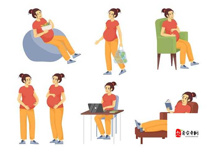 孕妈妈游戏线上模拟体验，孕妇怀孕阶段生活方式的资源管理艺术