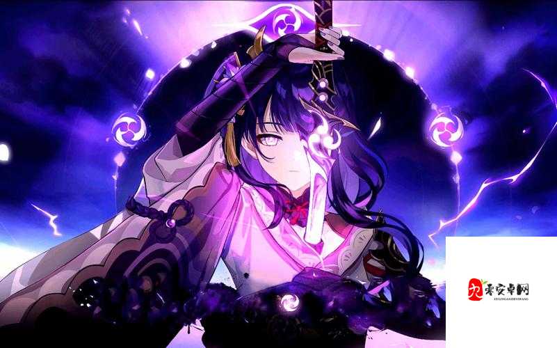 原神雷电将军，电闪雷鸣中的战神之姿