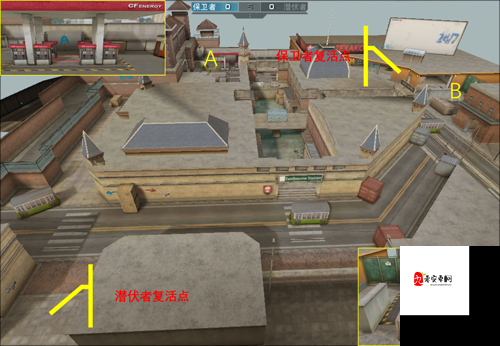 穿越火线大热地图新年广场战术全解析