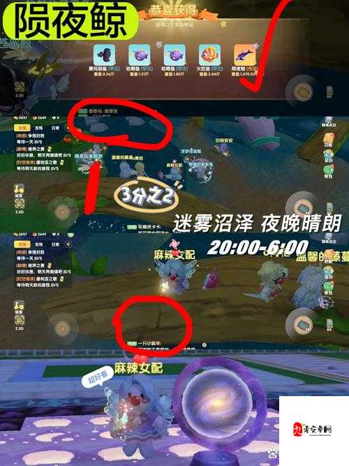 摩尔庄园手游粉海豚，稀有鱼种的捕捉秘籍