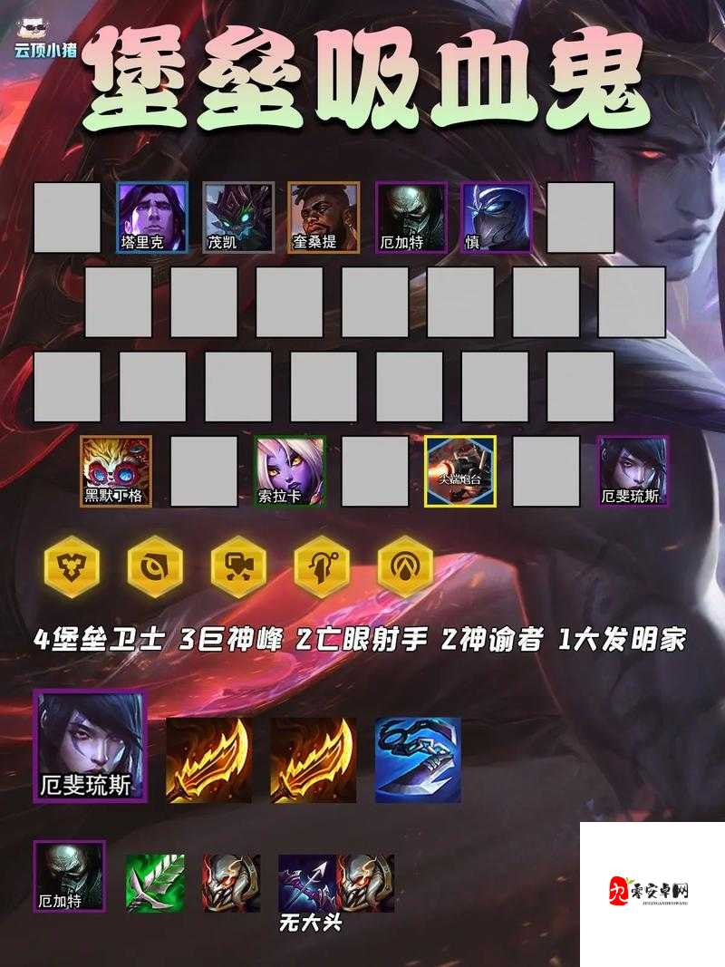 云顶之弈厄斐琉斯搭配攻略，黑夜游侠体系深度玩法解析