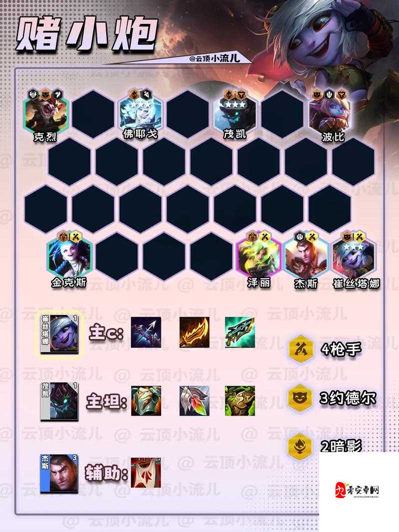 云顶之弈S5小恶魔炮法阵容，小恶魔炮的极致玩法