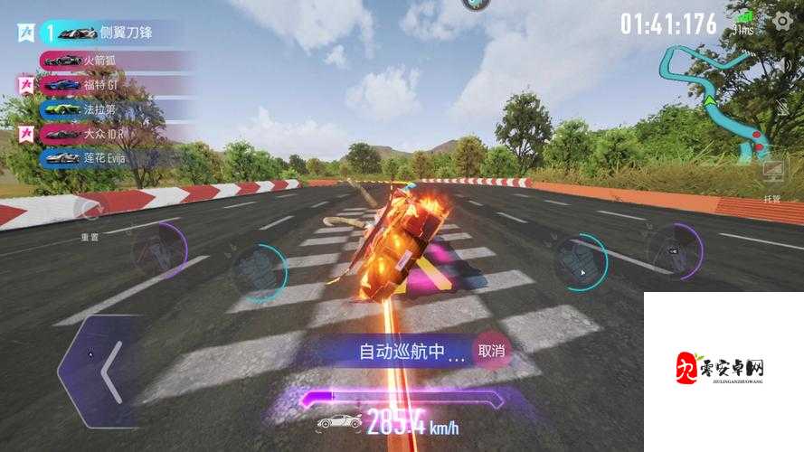 王牌竞速游戏燃烧太阳玩法详解一览，赛道上的火焰霸主