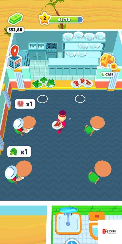 经营类游戏中的酒店经理人，办理入住时的高效管理与资源优化