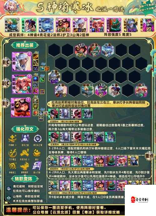 云顶之弈寒冰出装，策略、技巧与价值最大化