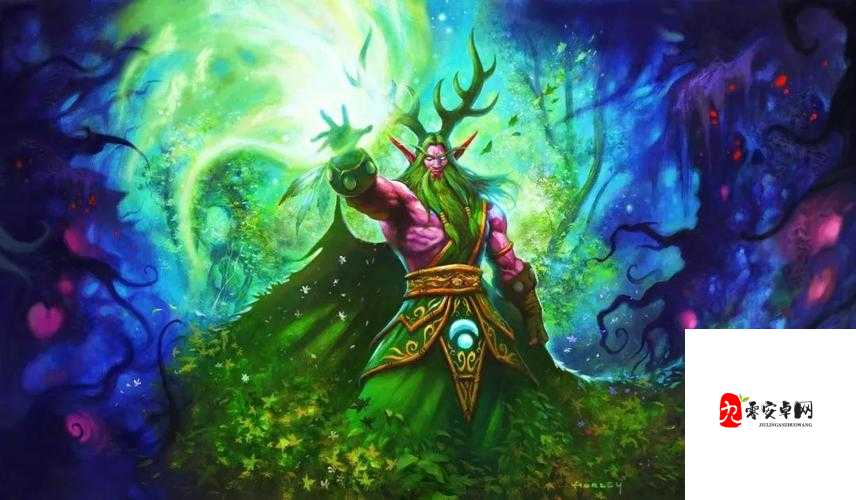 云顶之弈中的德鲁伊英雄，自然之力的守护者