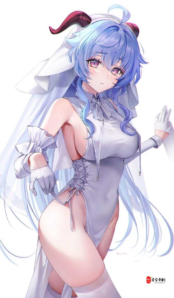 旅行者喝甘雨的椰奶图片：一场奇幻的二次元邂逅