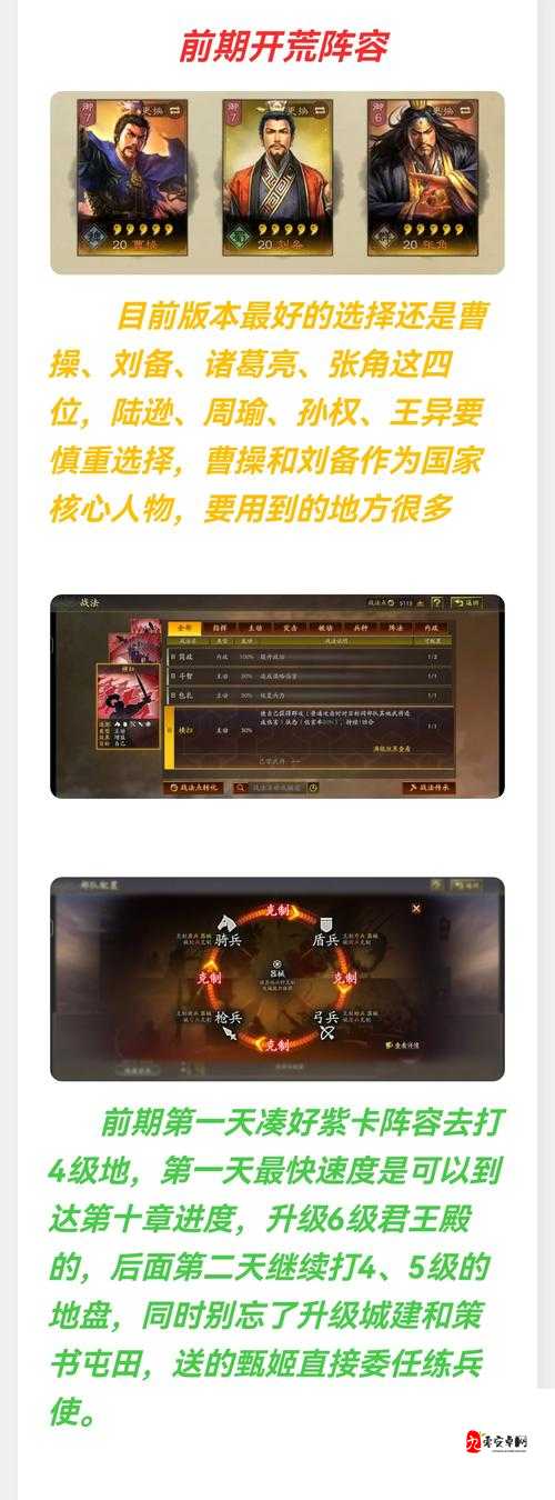 三国志战略版起兵之地选择全攻略