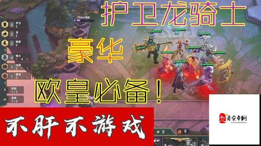 云顶之弈护卫龙骑士，打造坚不可摧的战场霸主