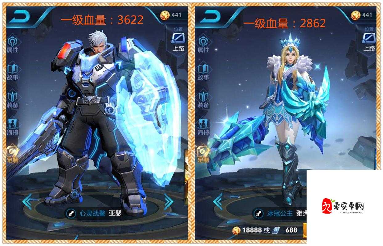 王者荣耀一级血量王者，究竟花落谁家？